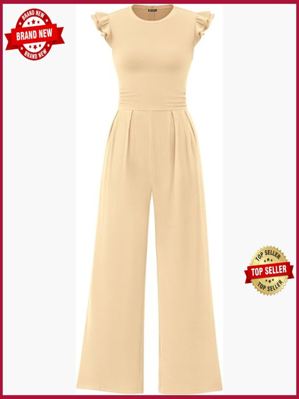 Summer Jumpsuit Dressy Ruffle Cap Sleeve Romper One Piece Outfits